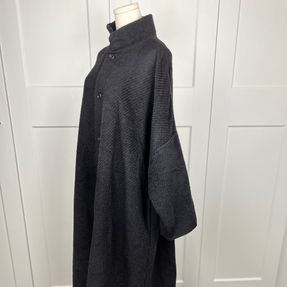 ESKANDAR Baby Lama / wool oversized coat - Picture 4 of 14